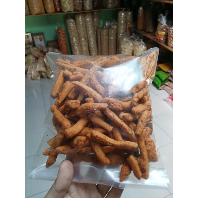 

Basreng Stik kemasan 500gram dan 1kg