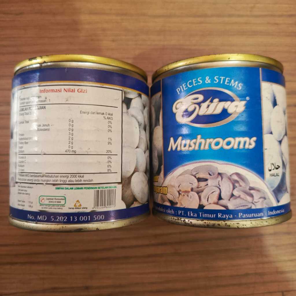 

etira mushroom jamur etira 113gr potongan jamur