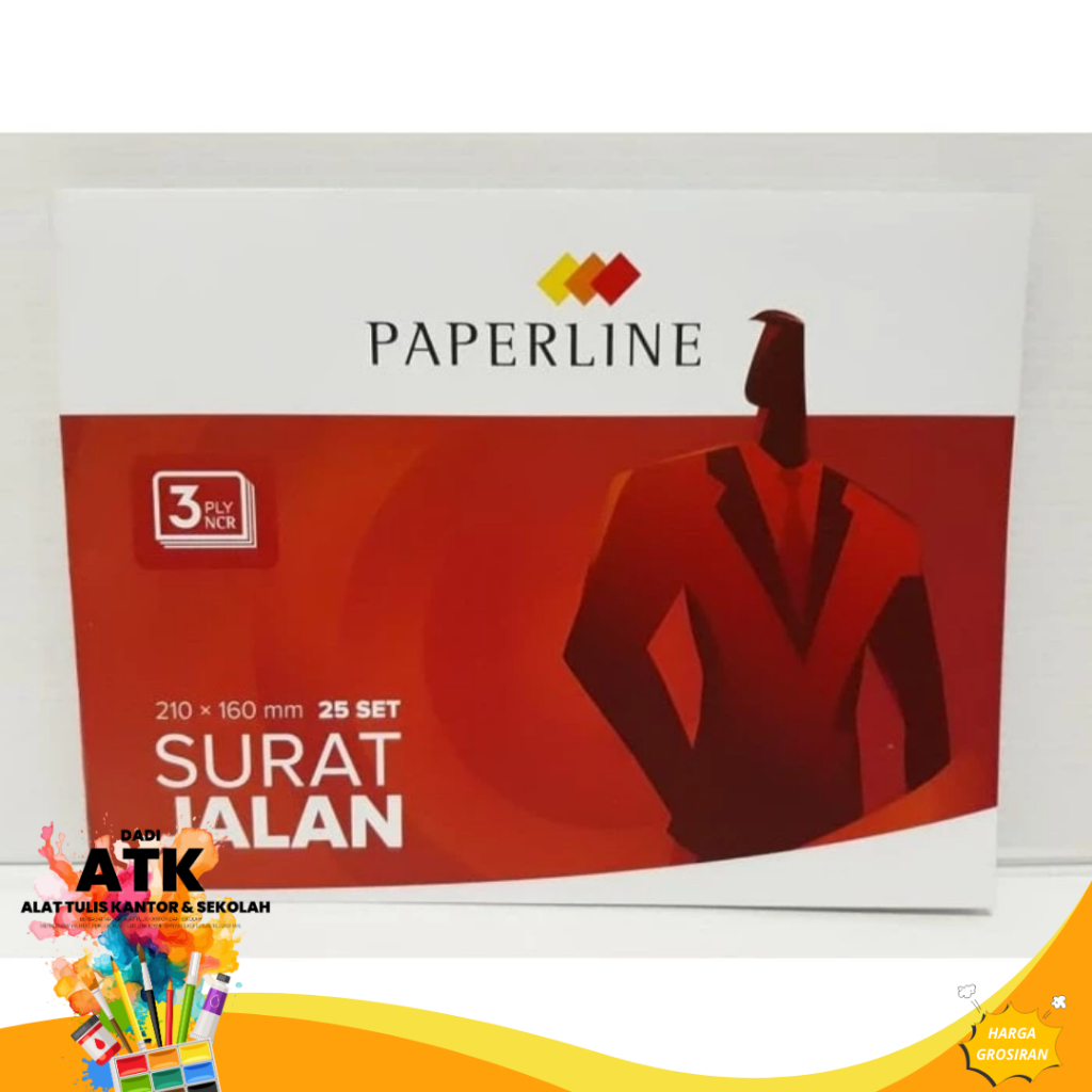 

Paperline Buku Surat Jalan Rangkap 3 NCR
