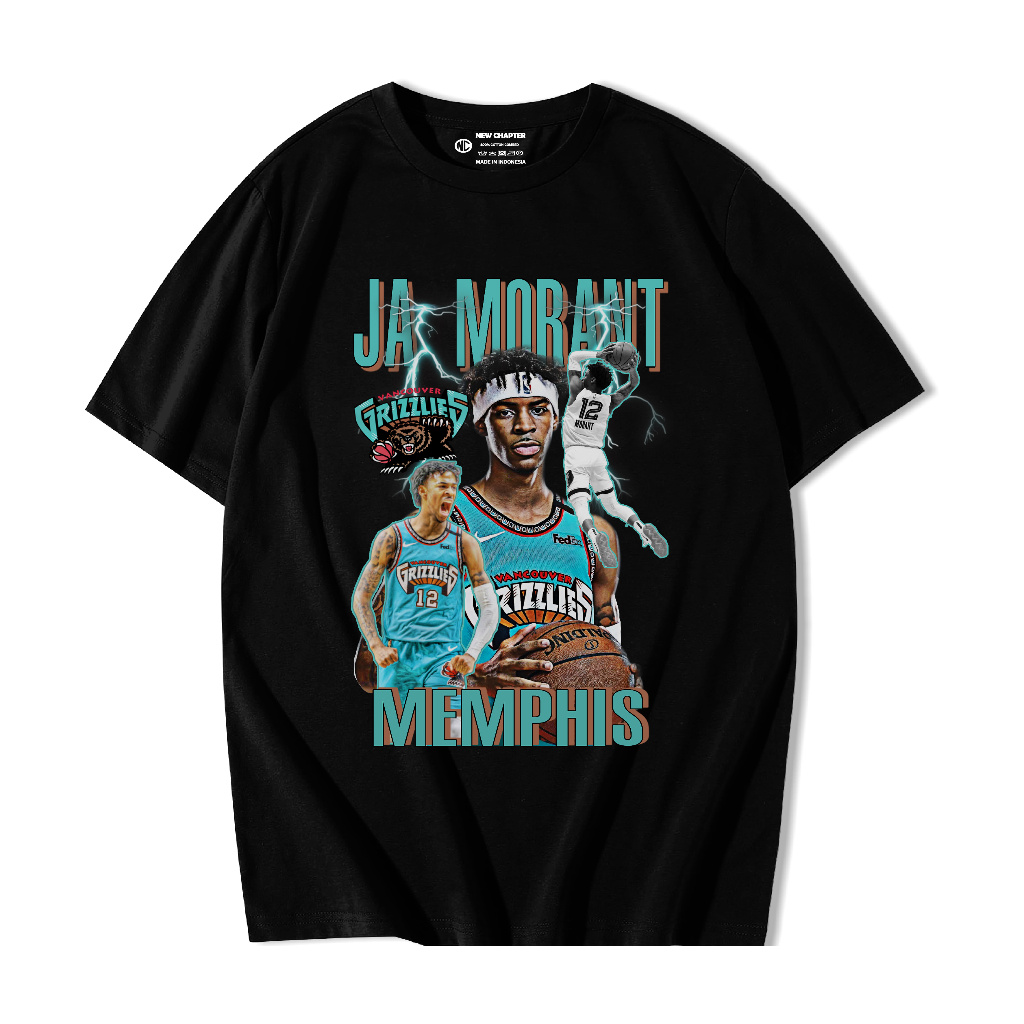 KAOS BASKET JA MORANT MEMPHIS VOL 35/ KAOS NBA / COTTON 24S