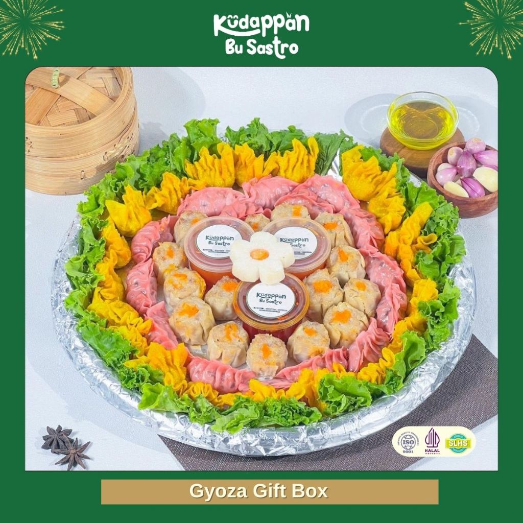 

Dimsum Gyoza Giftbox Premium Dapur Bu Sastro - Siap Santap