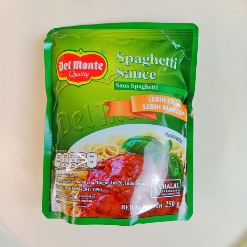 

Amanta Segar | Saus Saos Delmonte Spaghetti Sauce 250gr Delmonte Quality Sauce Halal
