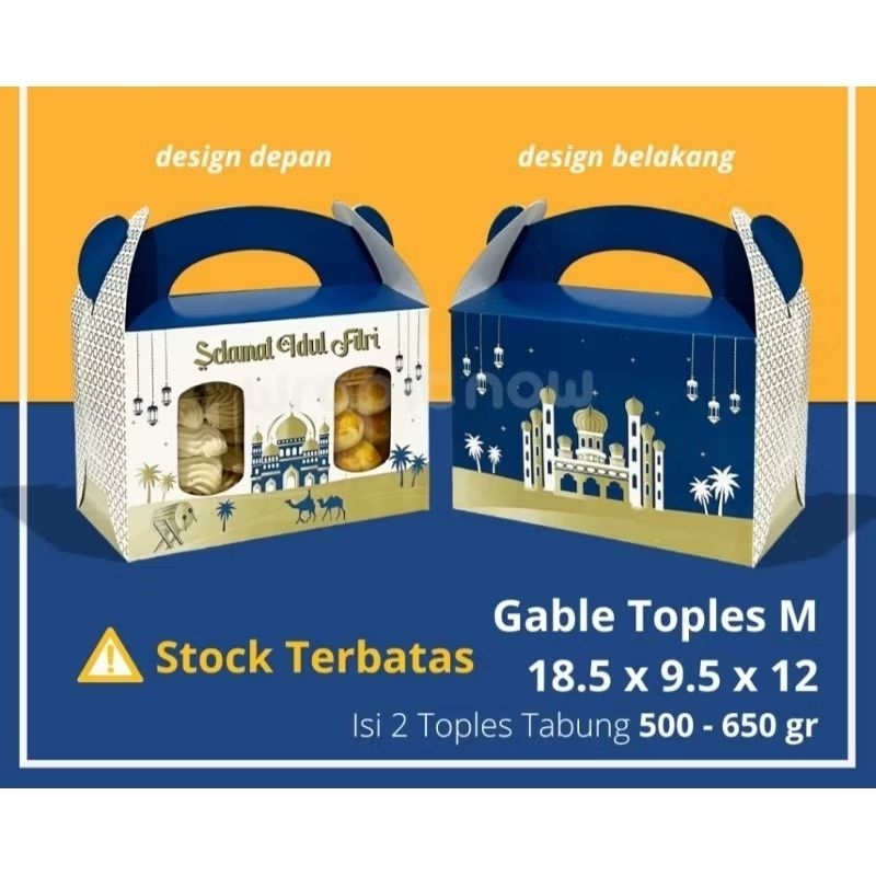 

Dus toples lebaran isi 2 toples