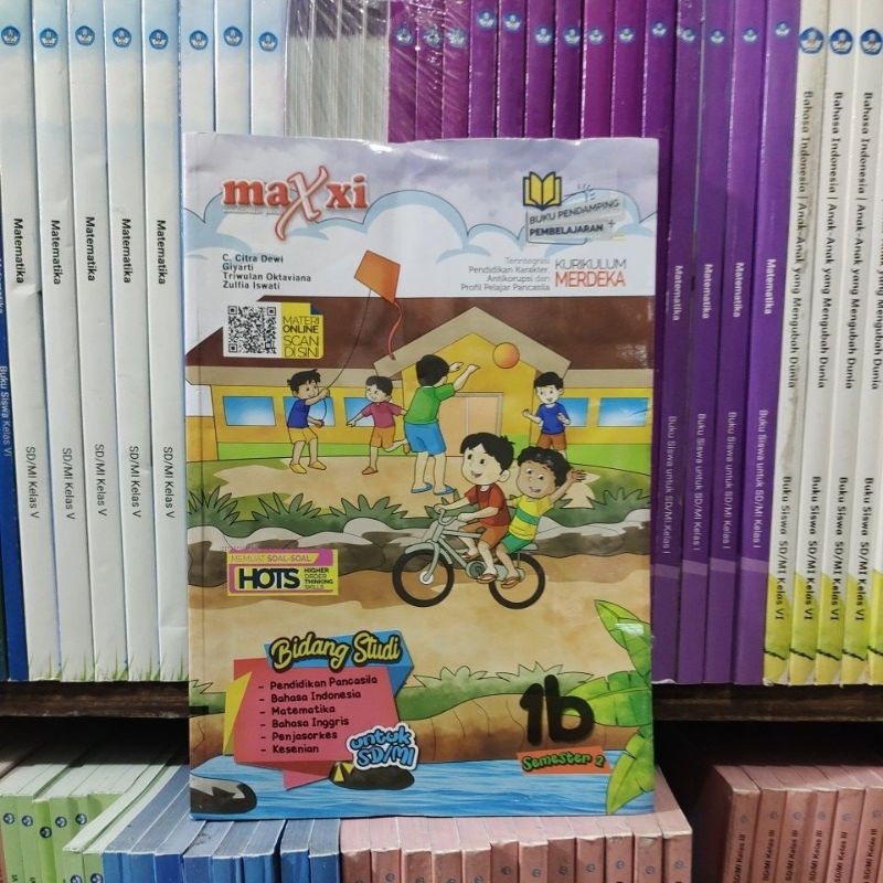 BUKU LKS MAXY  SEMUA MATA PELAJARAN KELAS 1 SD/MI SEMESTER 2 KURIKULUM MERDEKA