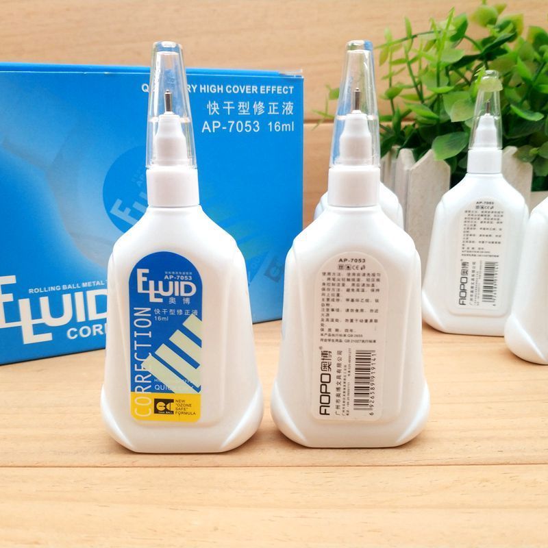 

Correction Fluid Tip-Ex Cair Tip X Koreksi Pena Ujung Logam Cairan Koreksi Penghapus Cair