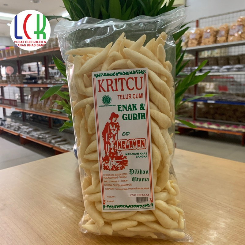 

Kricu 10001 krupuk rasa telor cumi merk nelayan dari toko LCK