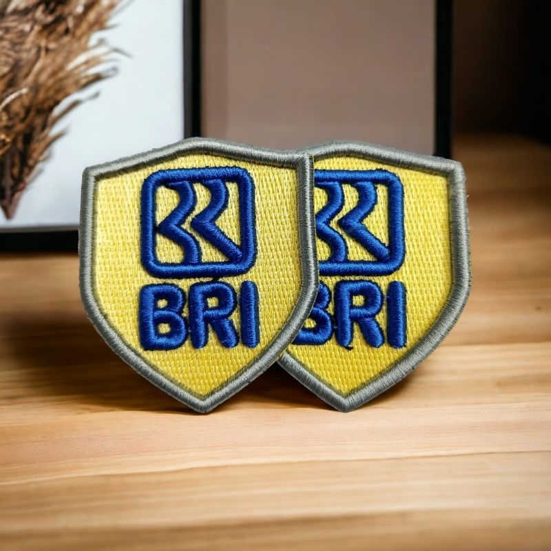 Bordir timbu satpam BRI