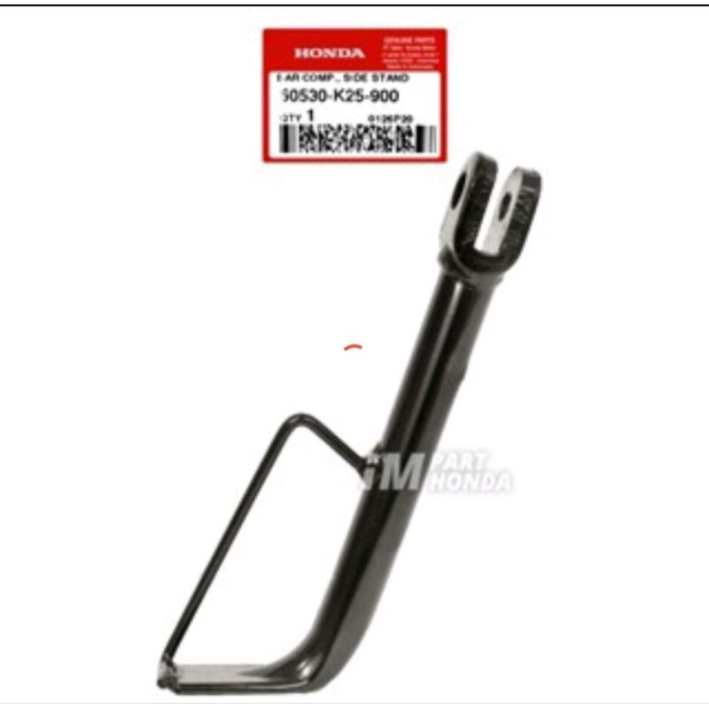 standar samping beat fi 2012-2016 50530K25900 ORI ahm