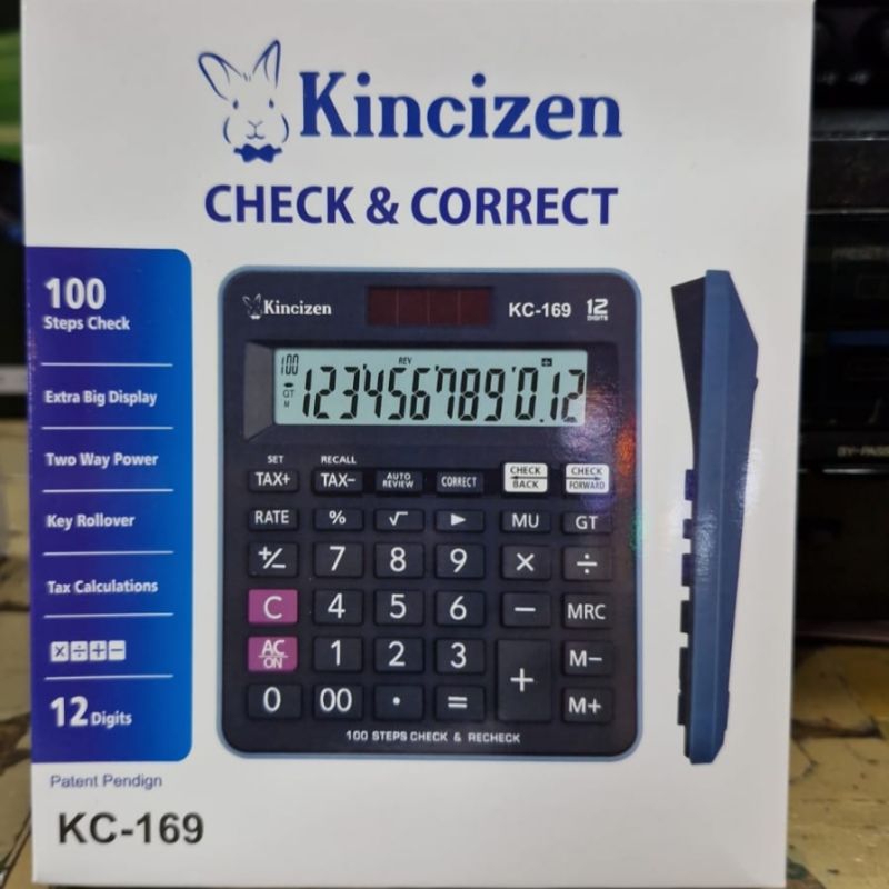 

KINCIZEN KALKULATOR 12 DIGIT KC 169