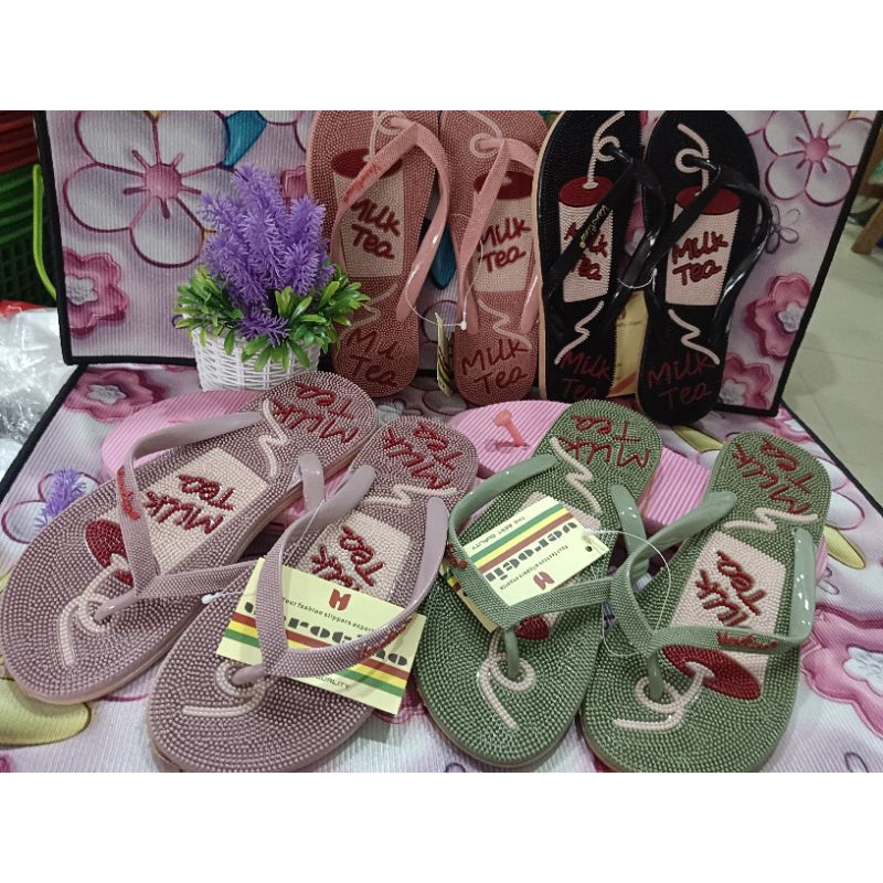 sjw002 - verotino 8350 sendal jepit wanita fashion karet premium l sandal wanita sendal jepit karet 