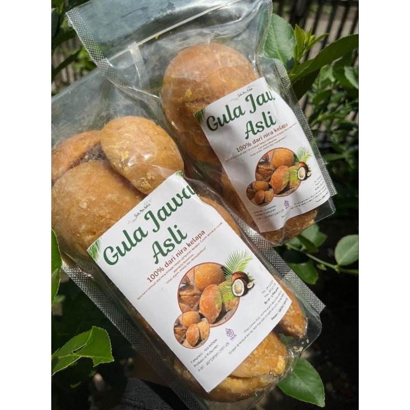 

Gula jawa asli dari nira kelapa