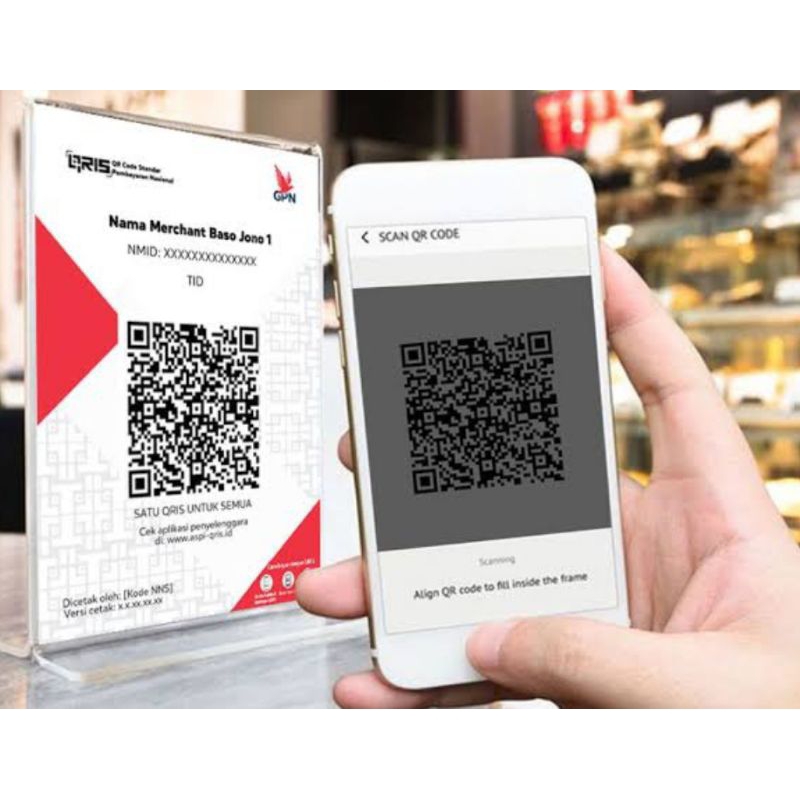 

Ready acrylic QR/QRIS/BARCODE Tant card A5 tipe T 2 mm 21x15 cm