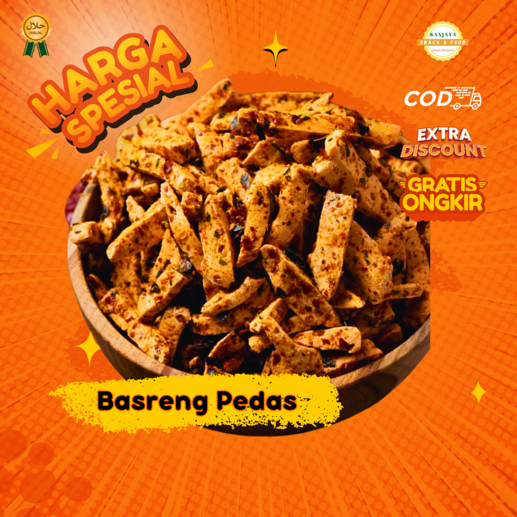 

Basreng pedas daun jeruk 1kg