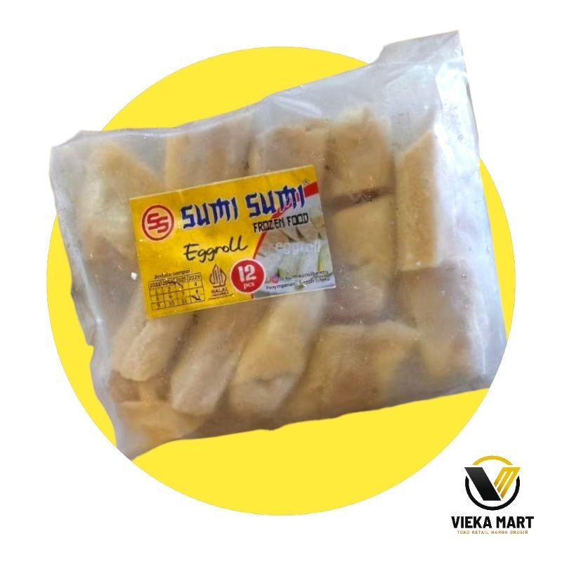 

Sumi-Sumi Egg Chicken Roll / Egg roll frozen isi 12 pcs