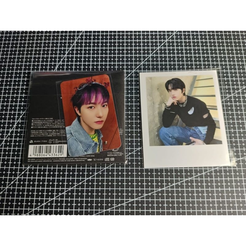 (READY, MOHON BACA DESKRIPSI SEBELUM MEMBELI) LUCKY CARD 7TH ANNIVERSARY JAEMIN VER,  POLAROID JISUN
