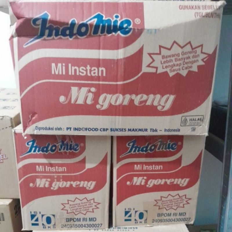 

INDOMIE GORENG 1 DUS ISI 40 PCS