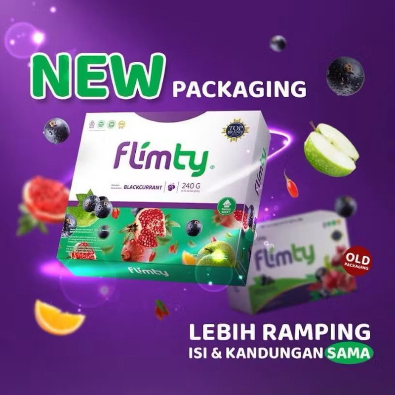 

[PROMO] FLIMTY FIBER 1 BOX 16 SACHET 3 RASA BLACKCURRANT RASPBERRY MANGO ORIGINAL HALAL BPOM DETOX ANTIOKSIDAN