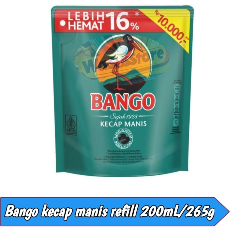 

Bango kecap manis refill 200mL/265g