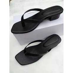 Sandal Jepit Wanita Hak 3 cm / Sandal Murah Wanita / Sandal Pesta Wanita