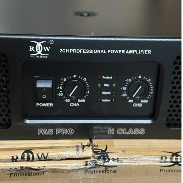 Power Amplifier RDW FA 5 PRO/RDW FA5 PRO Amplifier Profesional  5000W/RDW FA 5 PRO 2 Channel