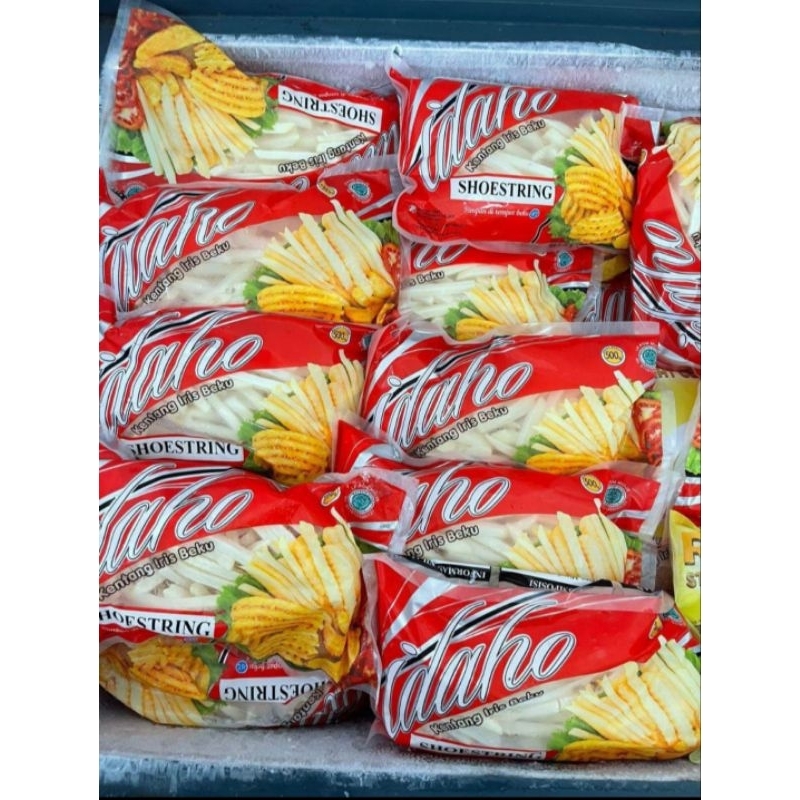 

French Friesh Idaho Shoestring 500gr | Idaho Batter Coated | Kentang Goreng