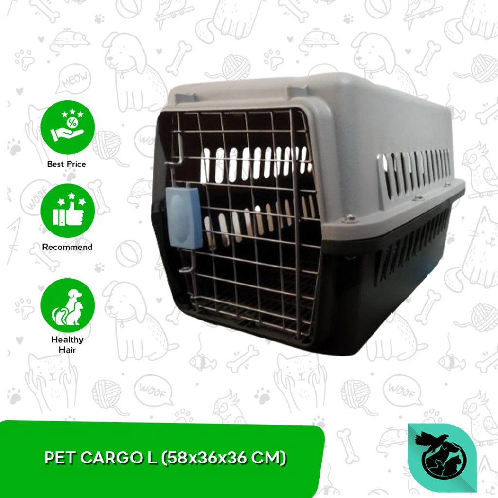 Kandang Kucing / Anjing Portable Ukuran Besar - Pet Cargo L