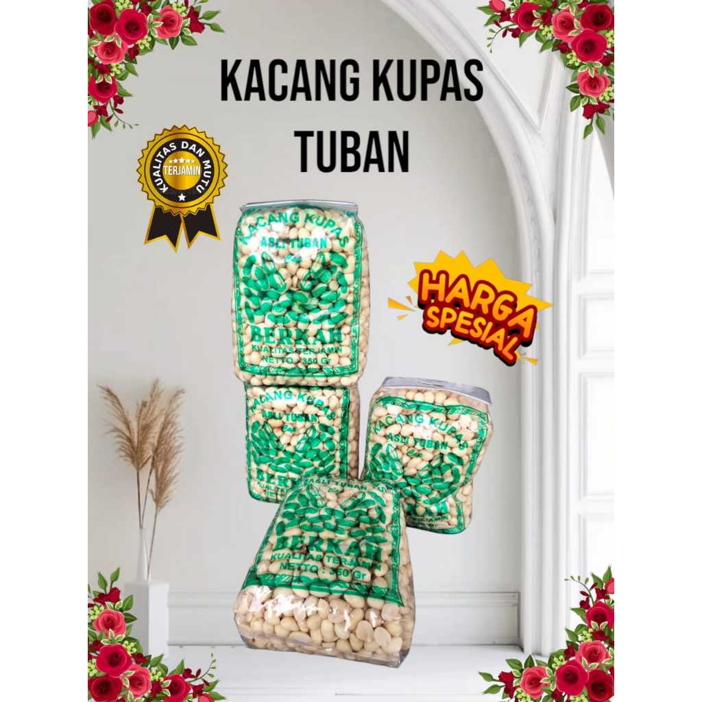 

TERMURAH KACANG TUBAN / KACANG LEBARAN / KACANG KUPAS / KACANG TANAH || KACANG KUPAS TUBAN 350G
