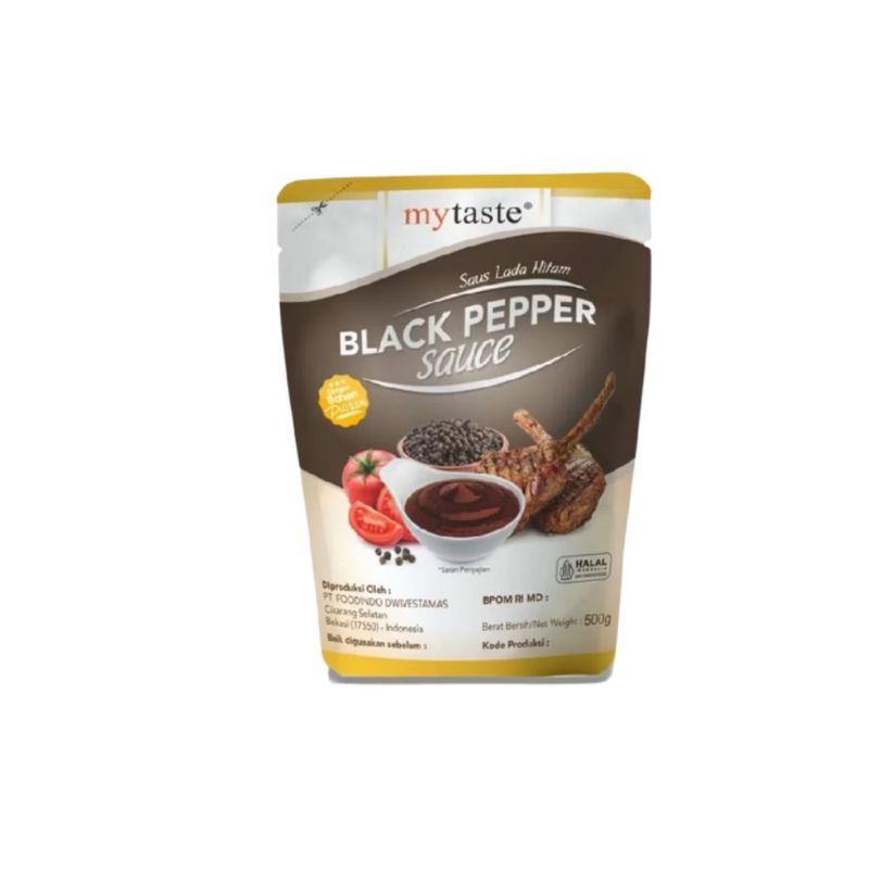 My Taste Saus Blackpepper 500gr