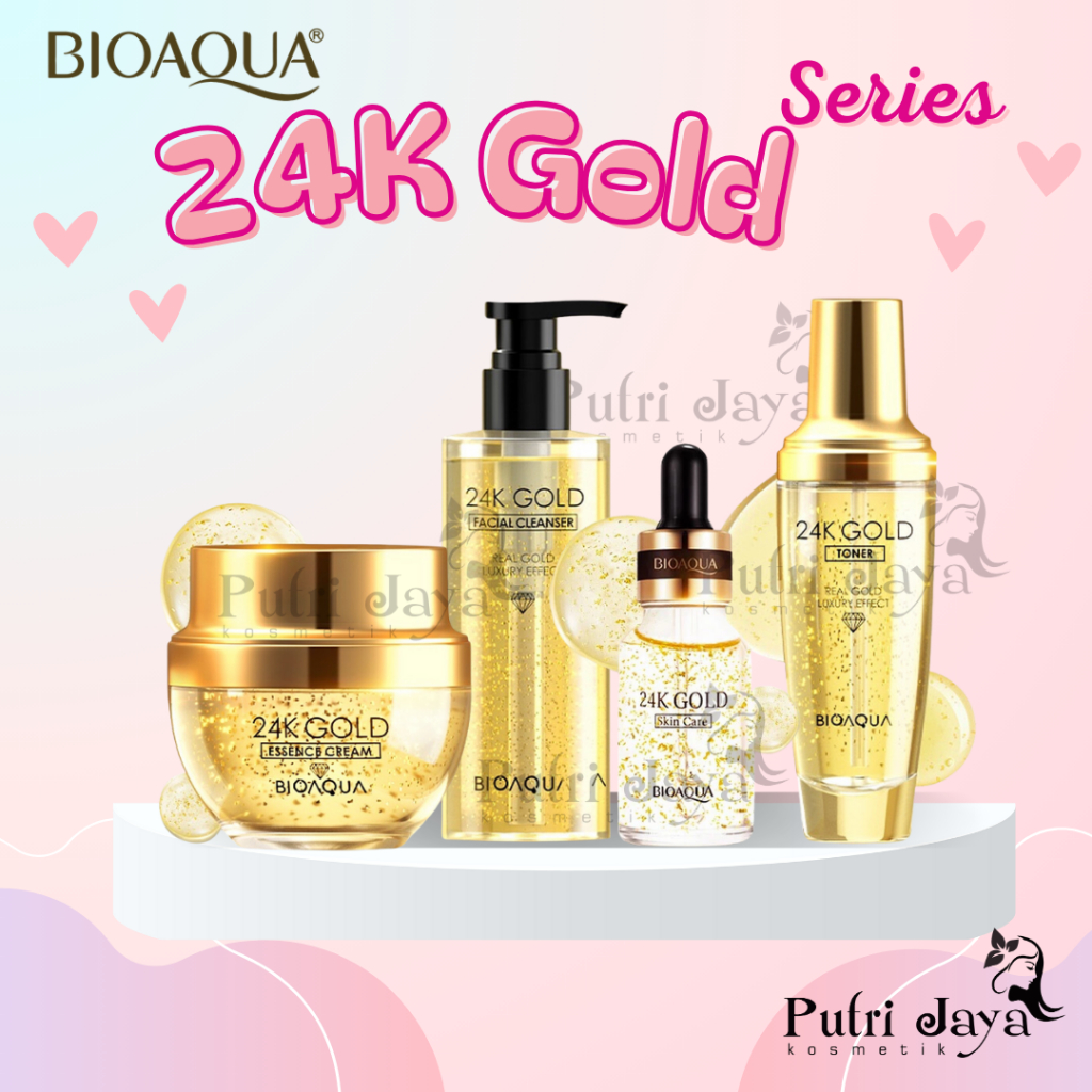 BIOAQUA 24K GOLD SERIES | Serum/ Facial Wash/ Moisturizer/ Toner