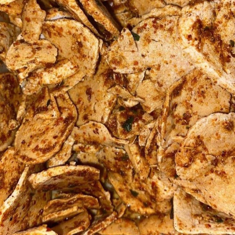 

keripik basreng pedas daun jeruk / cemilan pedas/ basreng pedas daun jeruk 250g- 1kg