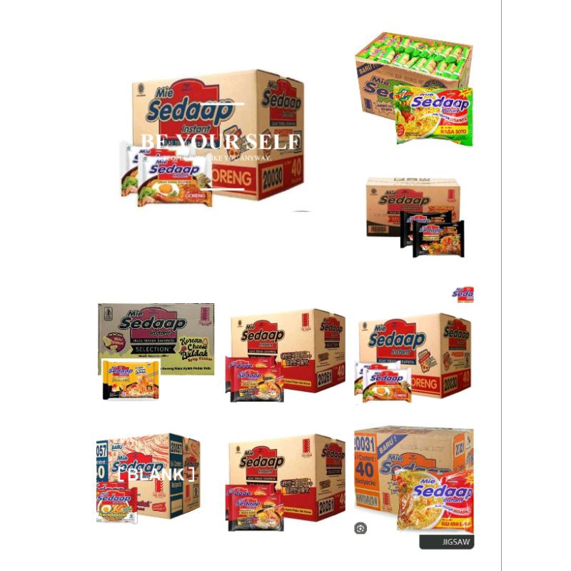 

sedaap mie instans per dus isi 40 pcs