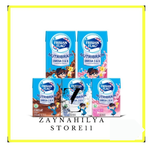 

1 KARTON SUSU FRISIAN FLAG NUTRIBRAIN 115 ML ISI 36 PCS