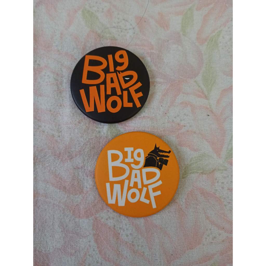 Pin Official Big Bad Wolf