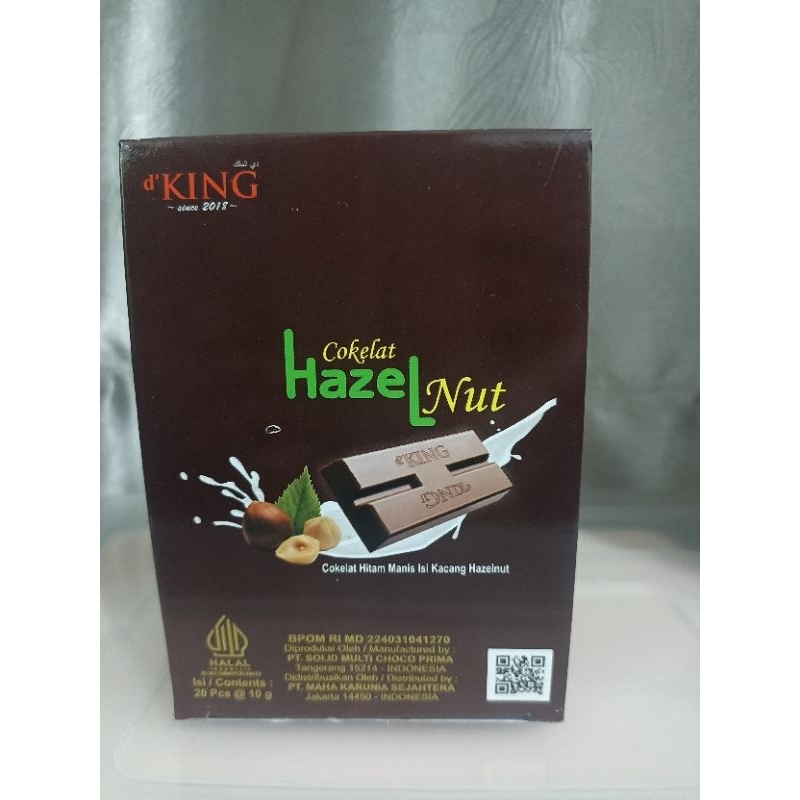 

D'king Coklat HazelNut Isi 20Bks