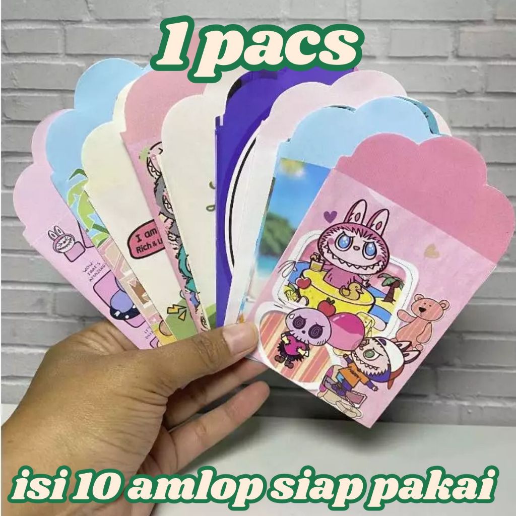 

AMPLOP LEBARAN VIRAL ISI 10 LEMBAR AMPLOP SIAP PAKAI SIZE MEDIUM BAHAN KERTAS GLOSSY