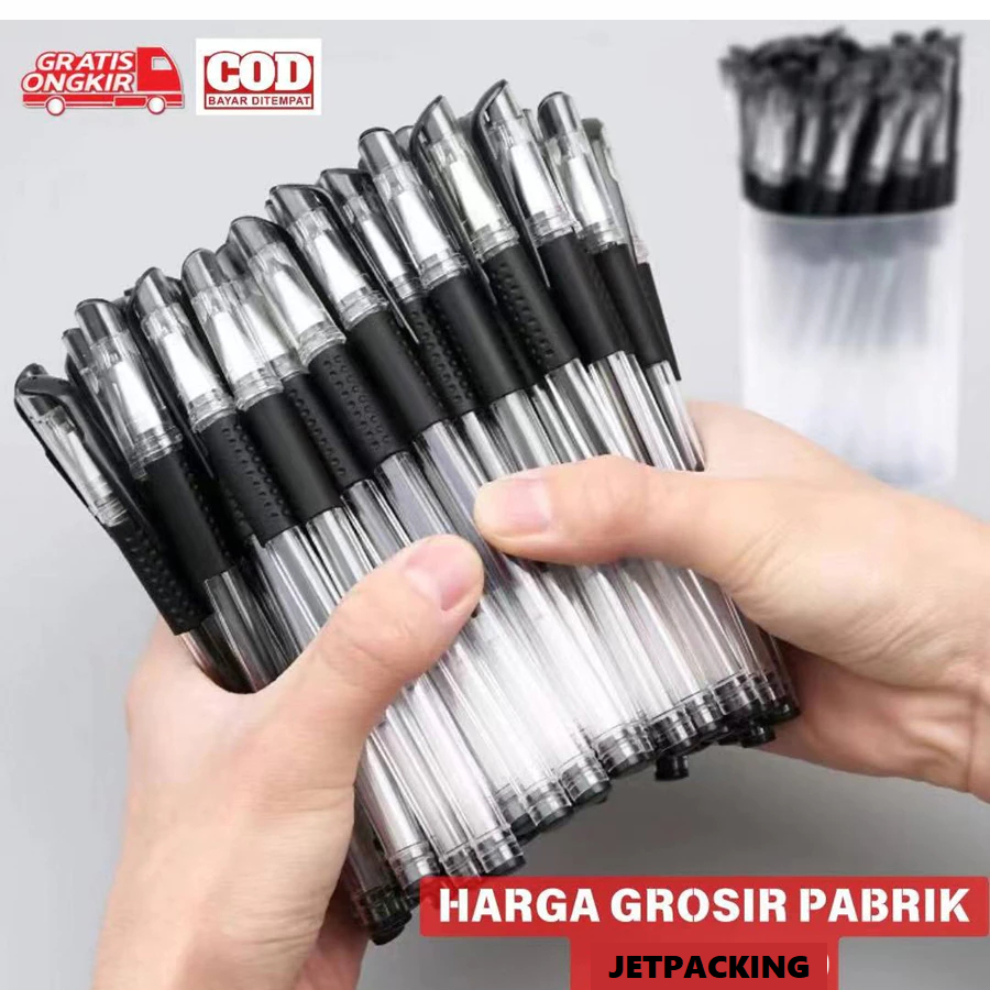 

BOLPEN Pulpen Gel Ink 0.5mm Alat Tulis Perlengkapan Sekolah Refill Tinta Isi Pena 0.5 mm Pen Stationery ballpoint