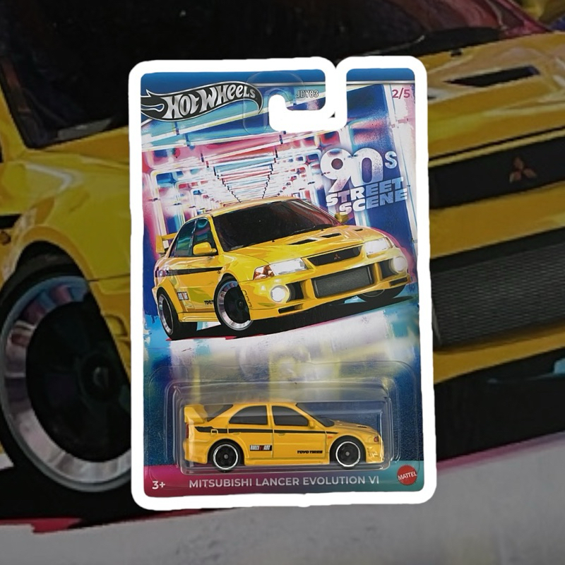 Hotwheels Mitsubishi Lancer Evolutin IV 90s