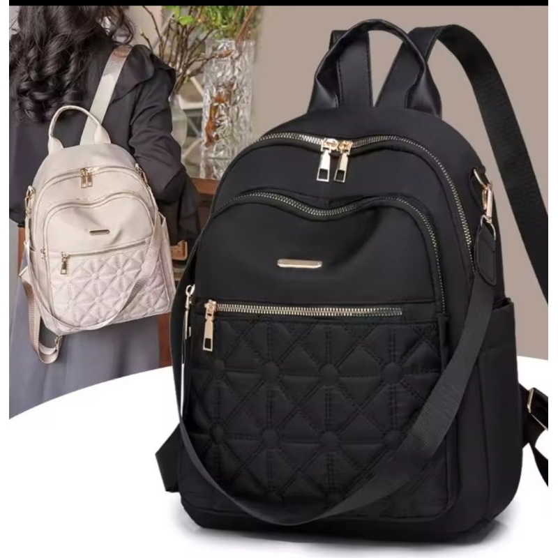 Tas Ransel Wanita Multifungsi Fashion Wanita Trend Kekinian Terbaru Tas Ransel sekolah