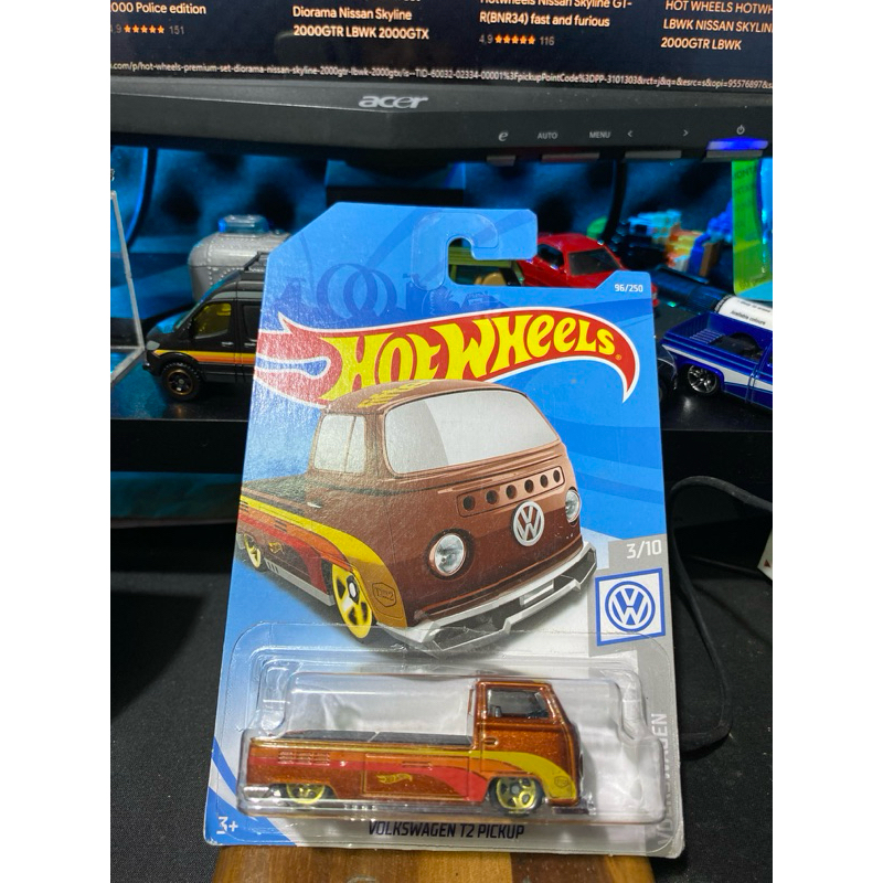 Hot wheels volkswagen T2 pickup buble crack