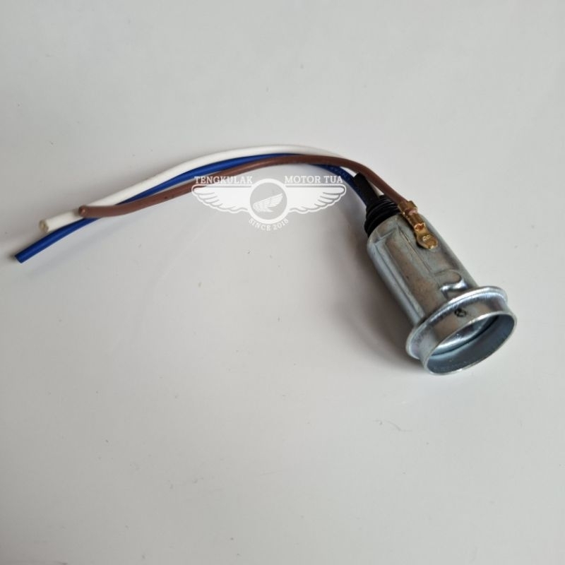 Soket Socket Fitting Lampu Stop Stoplamp Belakang Honda C700 C800 Astrea 800 Star Prima Grand Supra 