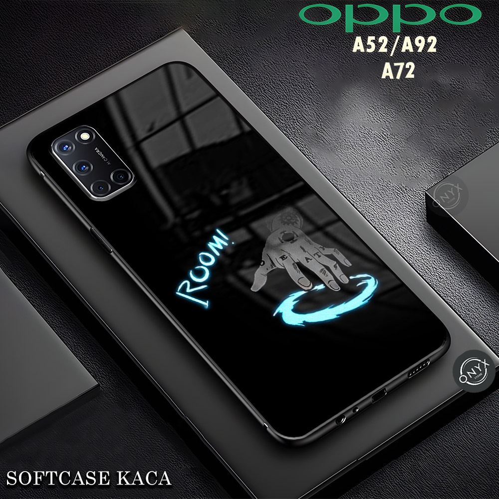 [AA19] Softcase Kaca OPPO A52 A72 A92 | Casing Oppo Kilau | Motif Anime Keren