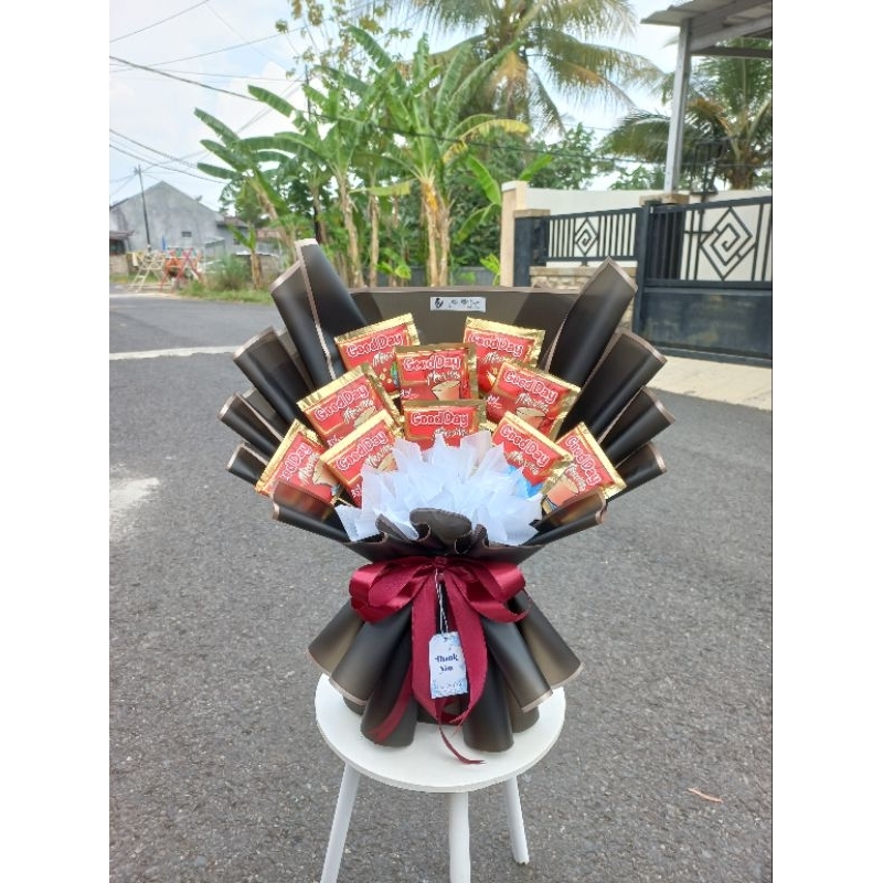 

buket snack, buket kopi, buket hadiah, buket ciawigebang, buket kuningan