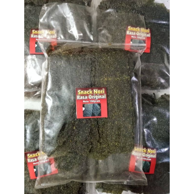 

Nori Rumput Laut Patahan 150gr sudah berbumbu