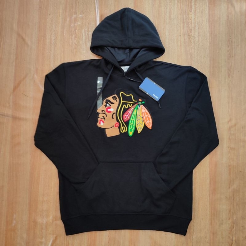 Hoodie rebok nhl Chicago blackhawksa - original