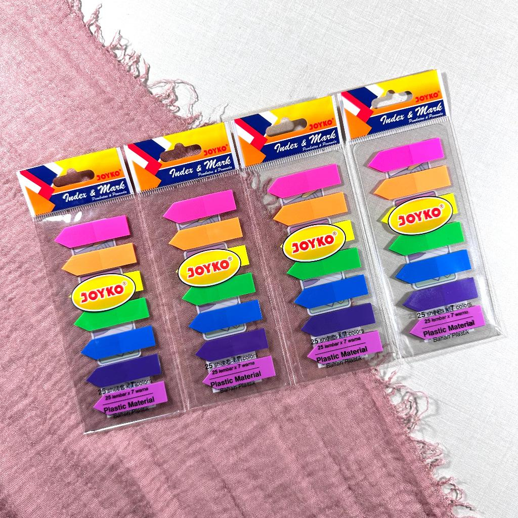 

(SET) Kertas Memo Joyko IM-31 Plastik Panah / Memo Stick Joyko / Sticky Note / Memo Tempel