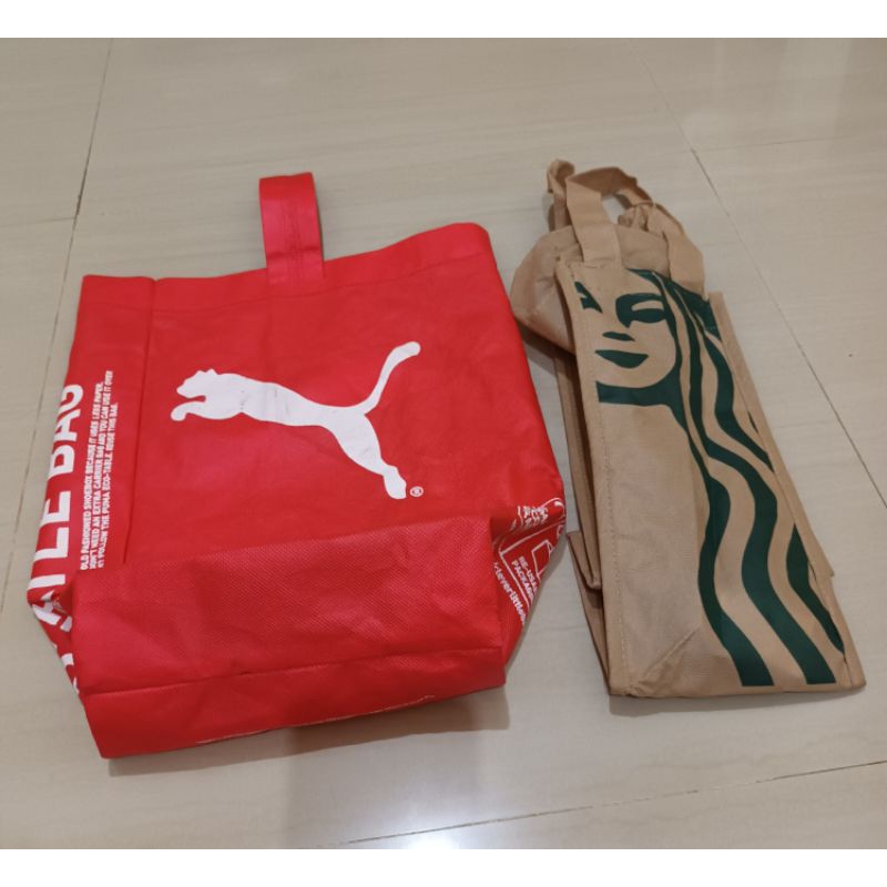 

puma clever litte bag & tote tumbler starbak