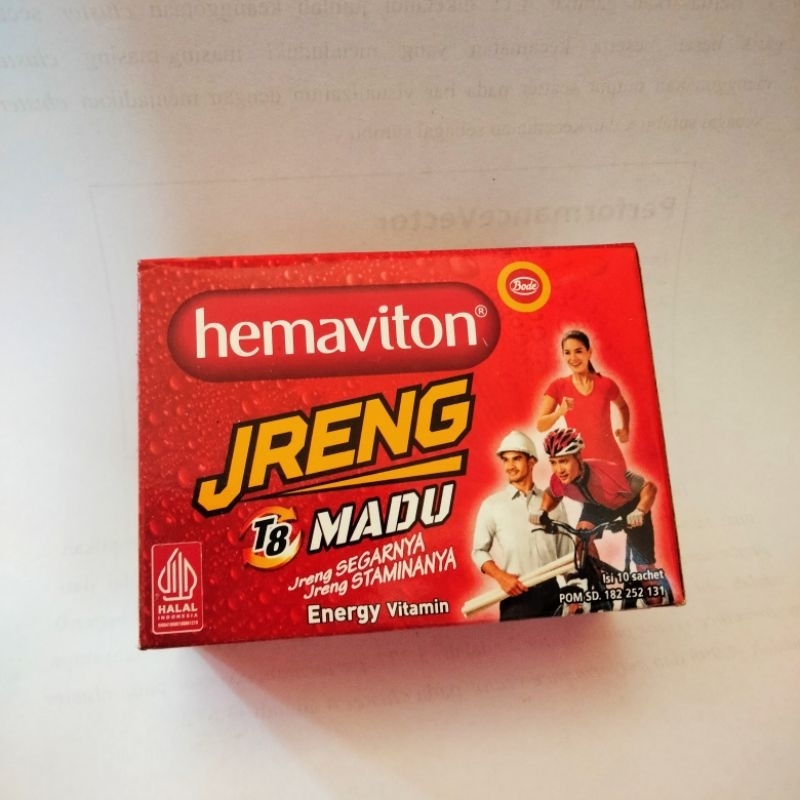 

Hemaviton jreng isi 10, minuman berenergi