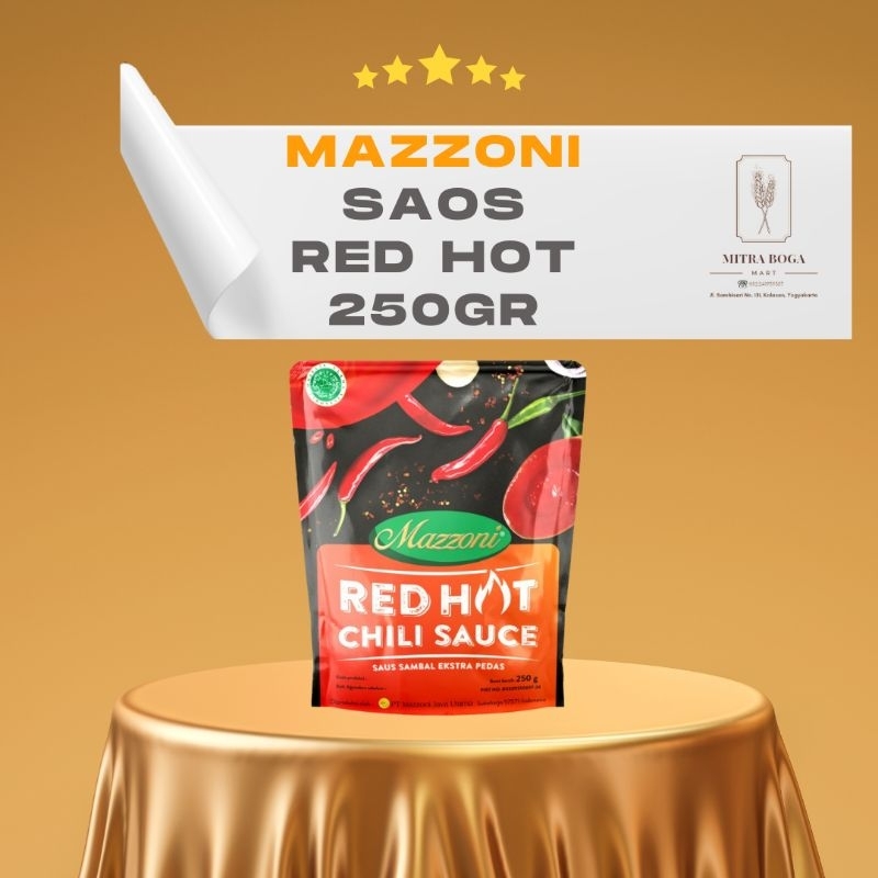 

Mazzoni Saos Red Hot 250GR