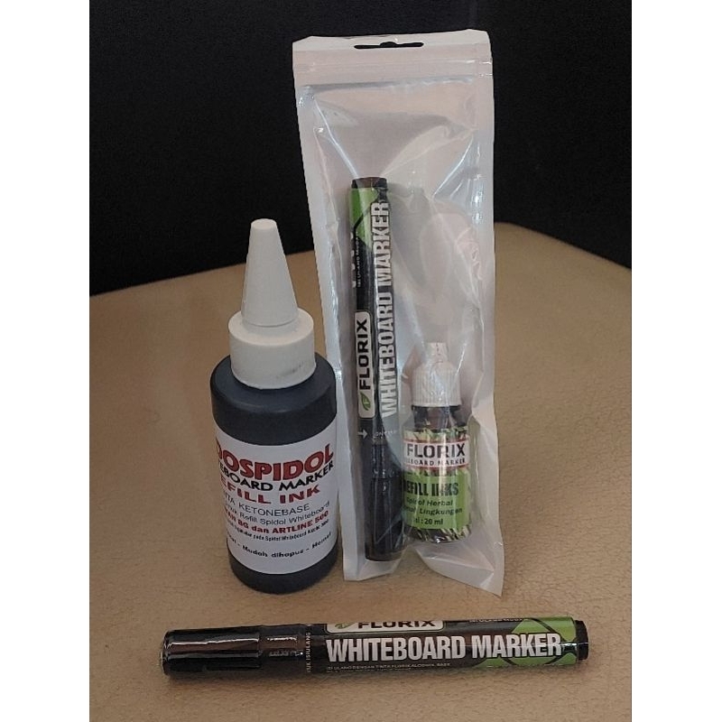 

spidol / florix Whiteboard Marker / refill spidol