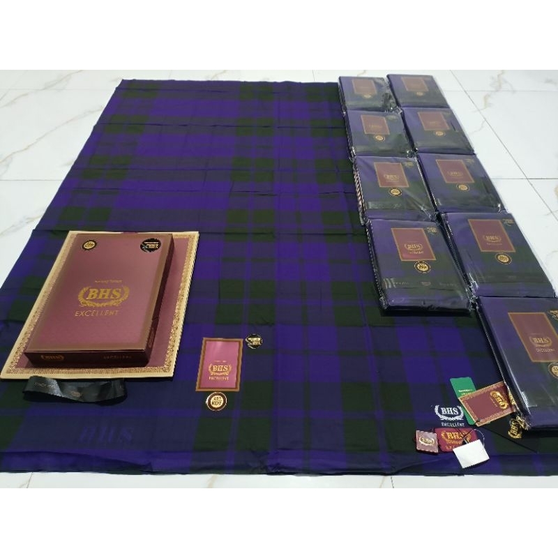 sarung BHS excellent original KDT olive tua kotak besar